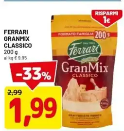 DPiù Ferrari granmix classico offerta