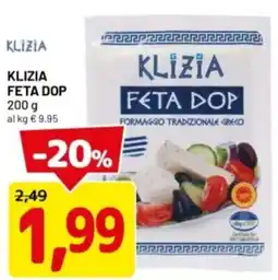DPiù Klizia feta DOP offerta