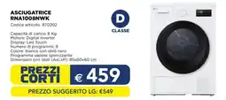 Esselunga LG ASCIUGATRICE RNA1008NWK offerta