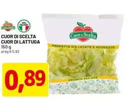 DPiù Cuor di scelta cuor di lattuga offerta