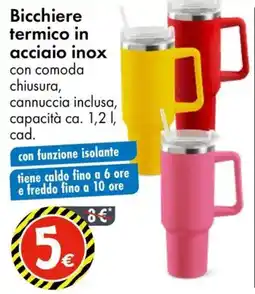 Tedi Bicchiere termico in acciaio inox offerta