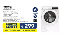 Esselunga HOOVER LAVATRICE HW28AM1-S offerta