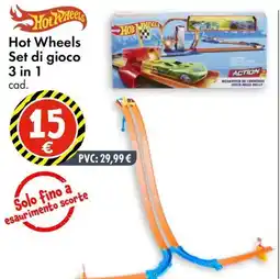 Tedi Hot Wheels Set di gioco 3 in 1 offerta