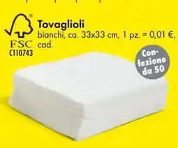 Tedi Tovaglioli offerta