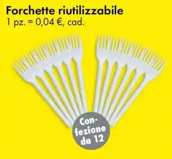 Tedi Forchette riutilizzabile offerta