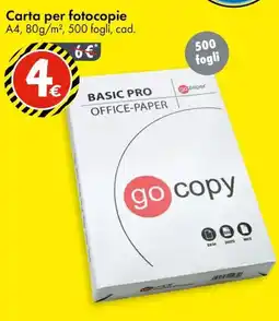 Tedi Carta per fotocopie offerta