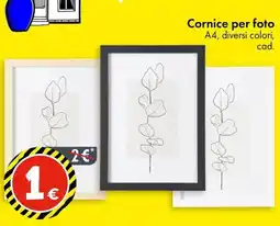 Tedi Cornice per foto A4 offerta