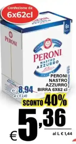 DEM Peroni nastro azzurro birra offerta