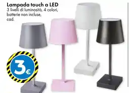 Tedi Lampada touch a LED offerta