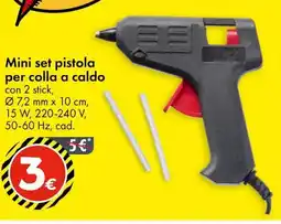 Tedi Mini set pistola per colla a caldo offerta