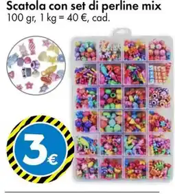 Tedi Scatola con set di perline mix offerta