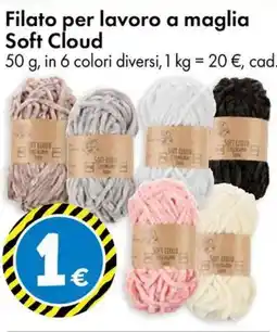 Tedi Filato per lavoro a maglia Soft Cloud offerta