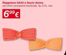 KiK Reggiseno bikini a fascia donna offerta