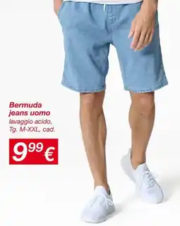 KiK Bermuda jeans uomo offerta