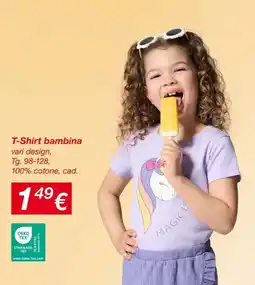 KiK T-Shirt bambina offerta