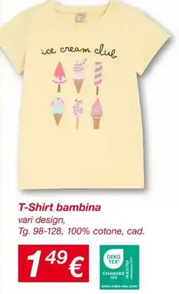 KiK T-Shirt bambina offerta