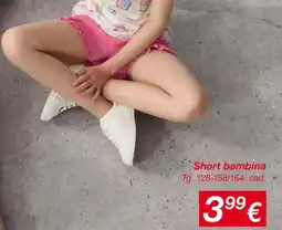 KiK Short bambina offerta
