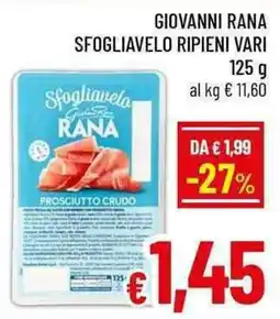 A&O Giovanni rana sfogliavelo ripieni vari offerta