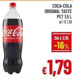 A&O Coca-cola original taste pet offerta