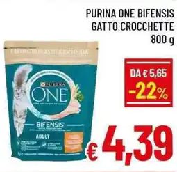 A&O Purina one bifensis gatto crocchette offerta