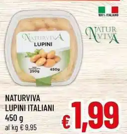 A&O Naturviva lupini italiani offerta