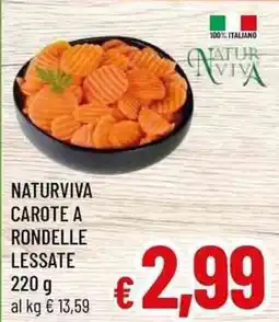 A&O Naturviva carote a rondelle lessate offerta