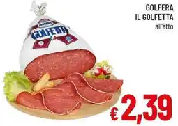 A&O Golfera il golfetta offerta