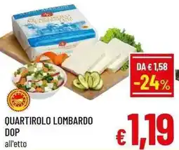 A&O Quartirolo lombardo DOP offerta