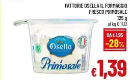 A&O Fattorie osella il formaggio fresco primosale offerta