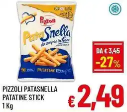 A&O Pizzoli patasnella patatine stick offerta