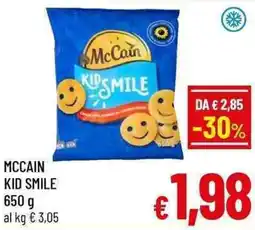A&O Mccain kid smile offerta