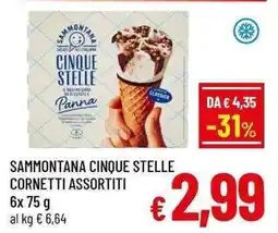 A&O Sammontana cinque stelle cornetti offerta