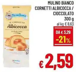 A&O Mulino bianco cornetti albicocca / cioccolato offerta