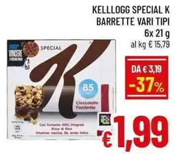 A&O Kelllogg special k barrette offerta