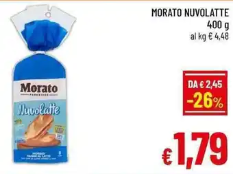 A&O Morato nuvolatte offerta