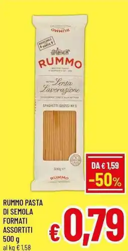 A&O Rummo pasta di semola offerta