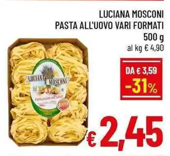 A&O Luciana mosconi pasta all'uovo offerta