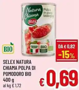 A&O Selex natura chiama polpa di pomodoro bio offerta