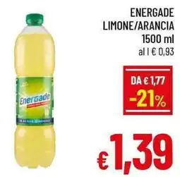 A&O Energade limone/arancia offerta