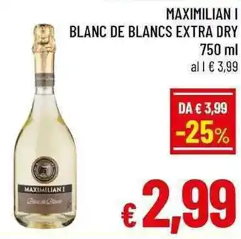 A&O Maximilian i blanc de blancs extra dry offerta