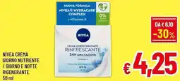 A&O Nivea crema giorno nutriente / giorno e notte rigenerante offerta
