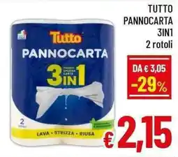 A&O Tutto pannocarta 3in1 offerta