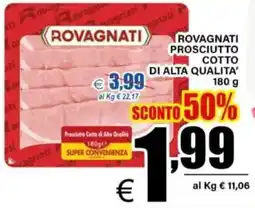 DEM Rovagnati prosciutto cotto di alta qualita' offerta