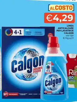 Mercatò Linea anticalcare per lavatrice CALGON offerta