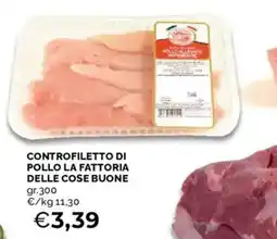 Mercatò Controfiletto di pollo LA FATTORIA DELLE COSE BUONE offerta