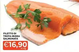 Mercatò Filetto di trota iridea salmonata offerta