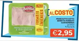 Mercatò Prosciutto cotto beretta formato convenienza offerta
