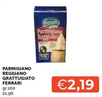 Mercatò Parmigiano reggiano grattugiato FERRARI offerta