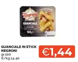 Mercatò Guanciale in stick NEGRONI offerta