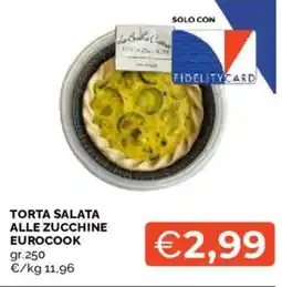 Mercatò Torta salata alle zucchine EUROCOOK offerta